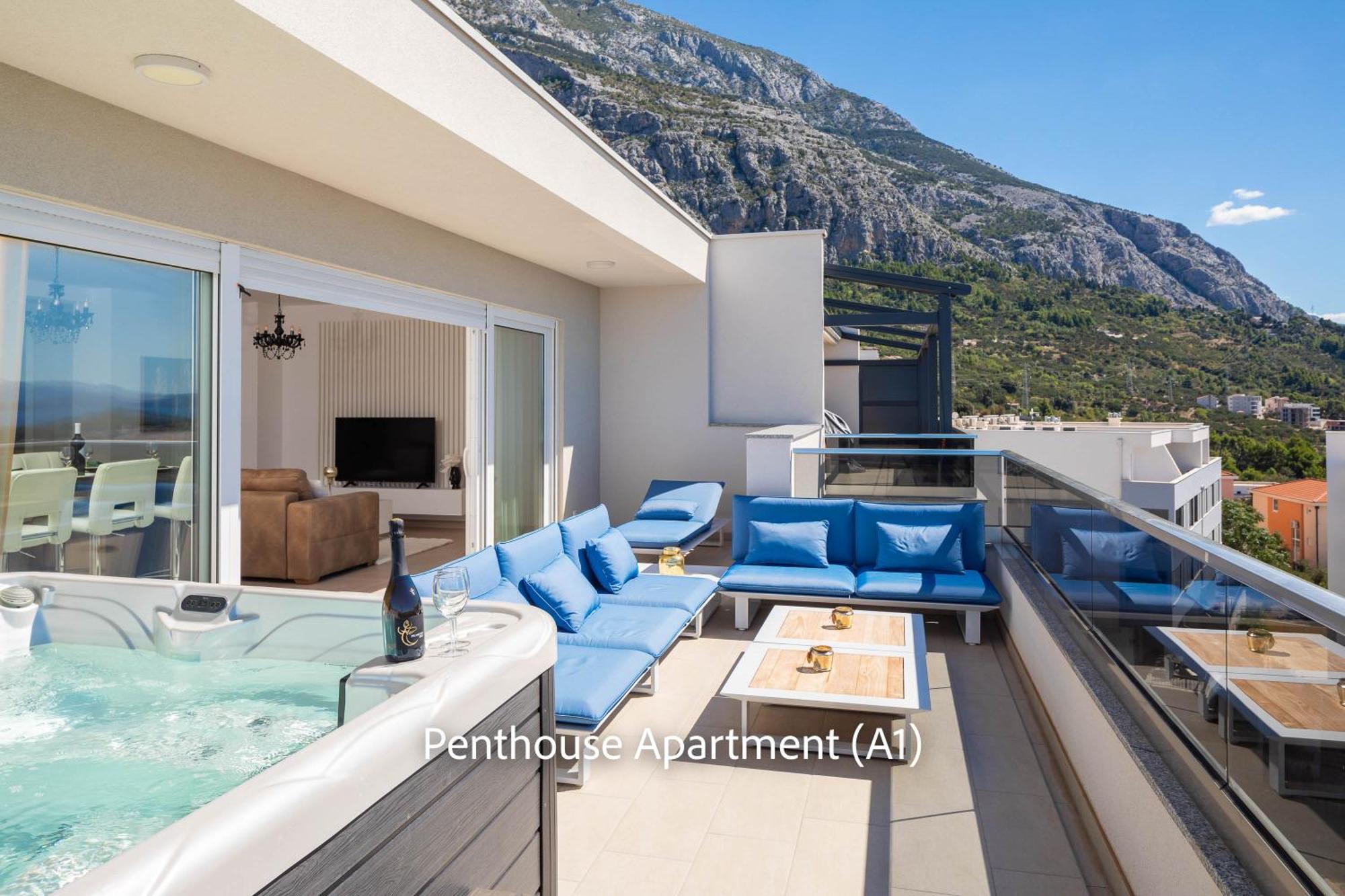 La Mer Adriatique Makarska Exterior foto